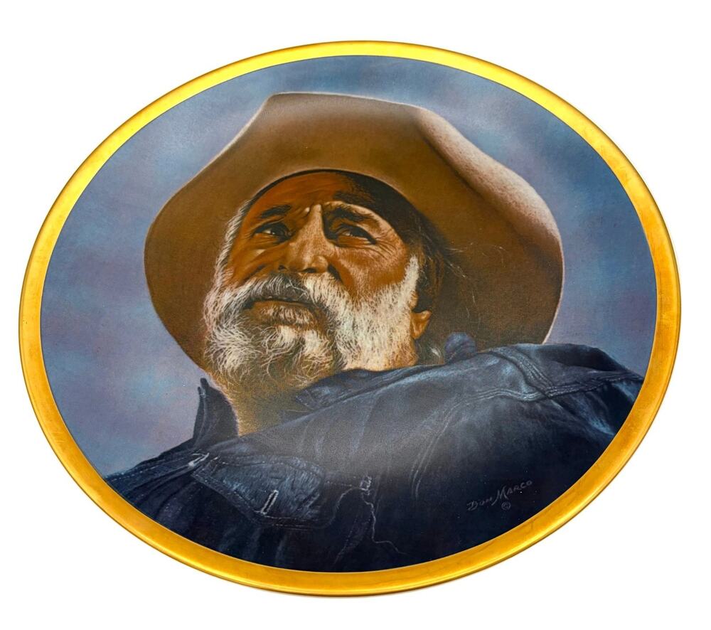 Vintage Ted DeGrazia "Tribute to America's Great Artists" Plate #2586